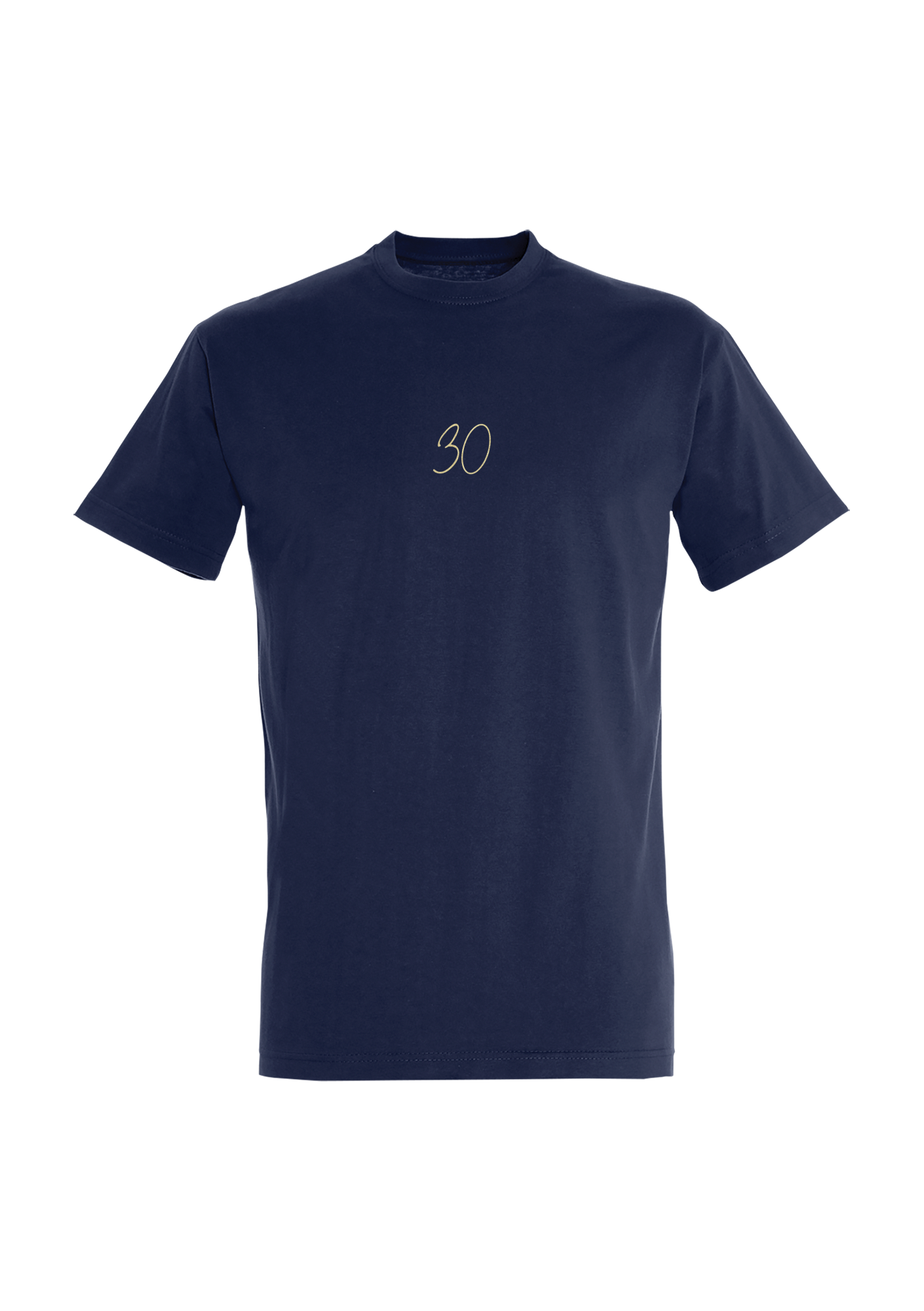 T-shirt Adulte premium "Thirty Years Gold" navy - 76-IMPERIAL30ANSORFACE