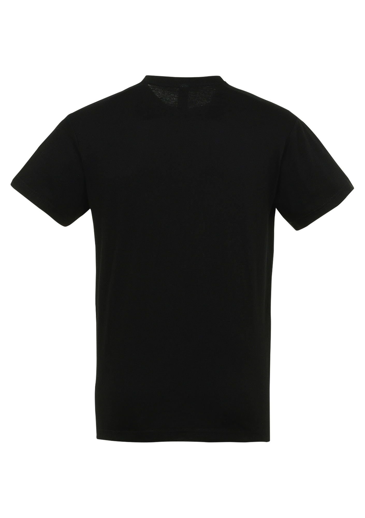 T-shirt  Adulte Méditerranée Noir - REGENT-ADULTE-DOS-NOIR