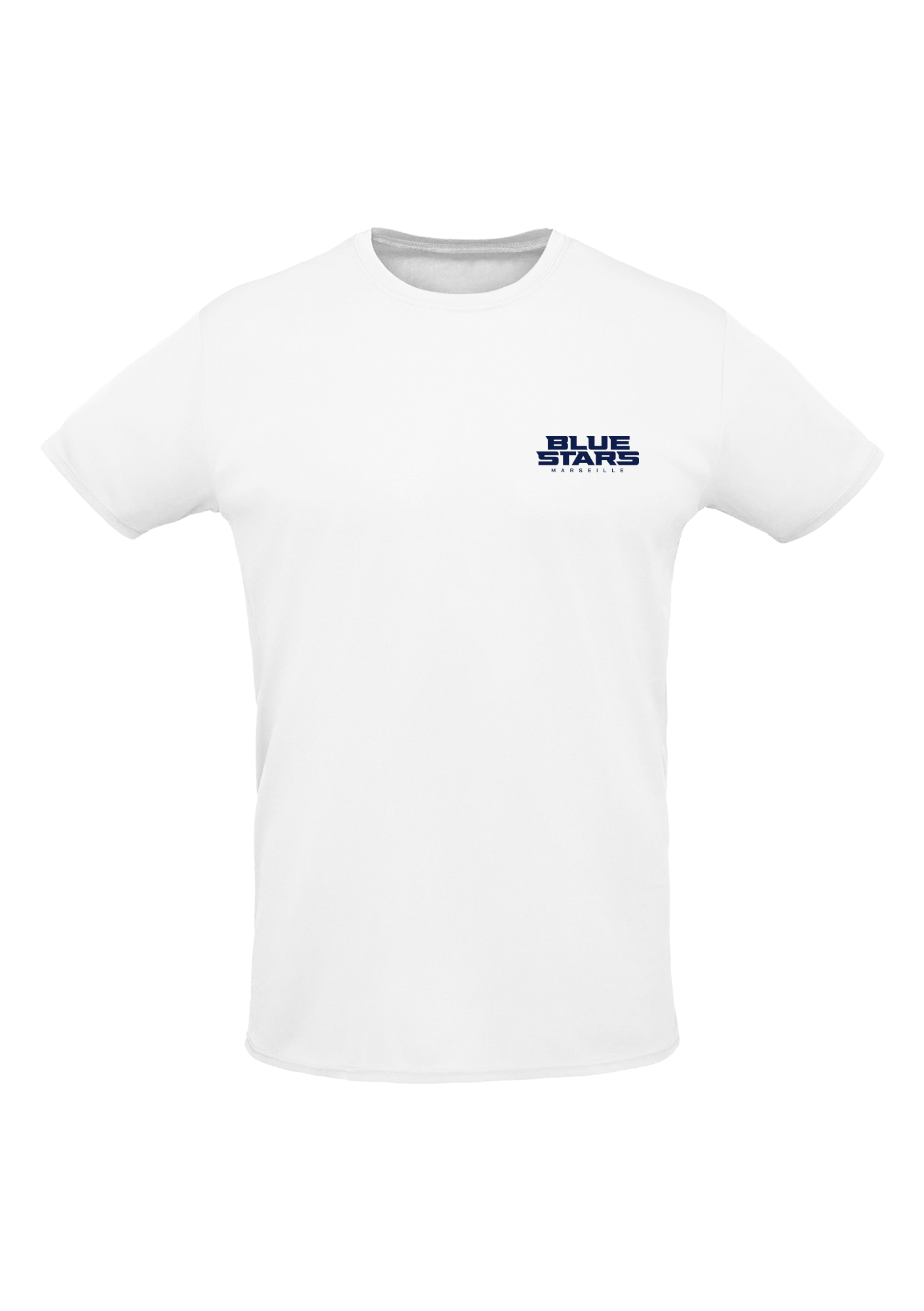 T-shirt Enfant Sport Mistral Blanc - sprint-blanc-logo-bs-2-lignes_468f2d71-3ed6-4545-a443-7762b17ad52a
