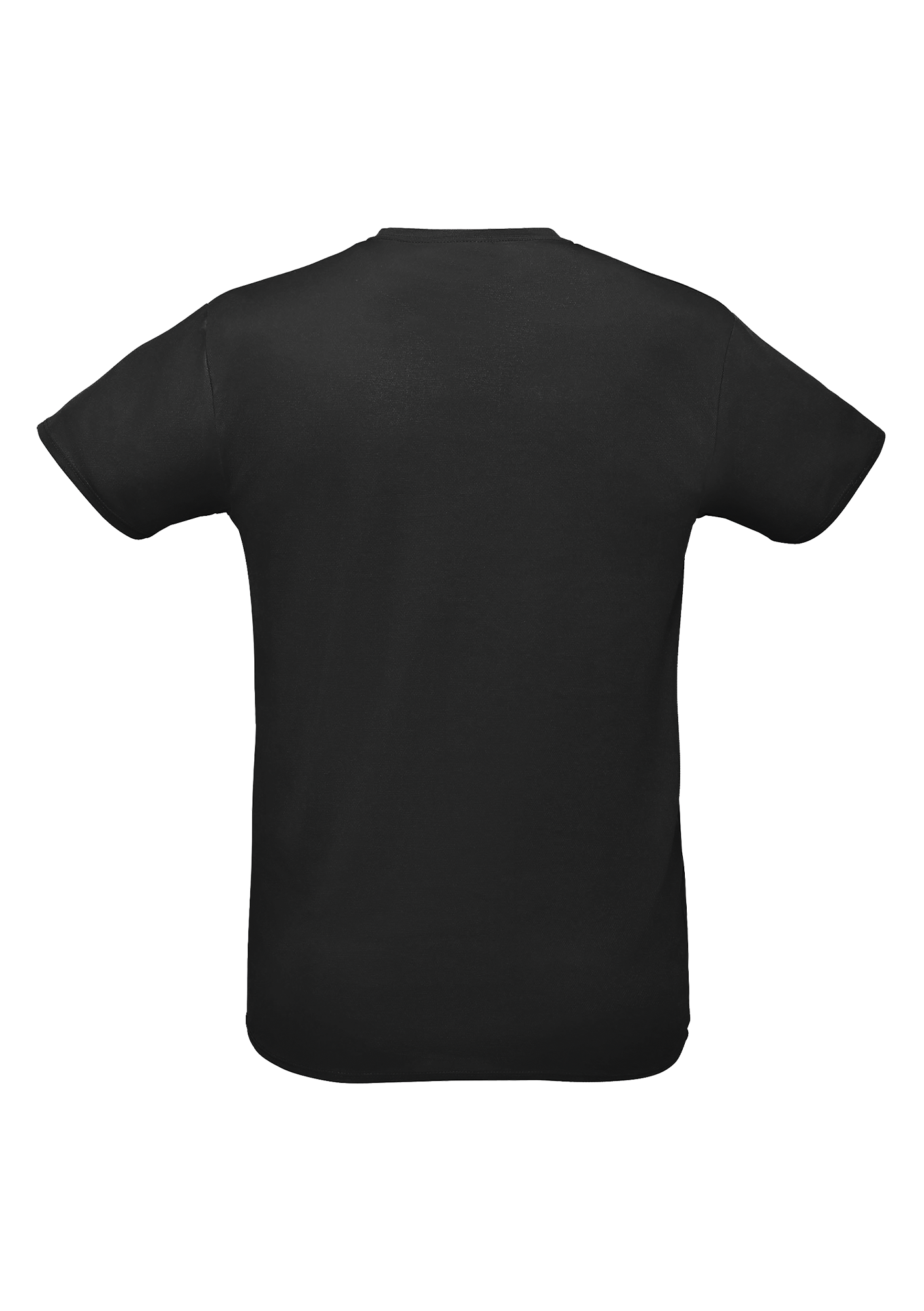 T-shirt sport Adulte Vallon des Auffes Noir - sprint-noir-dos